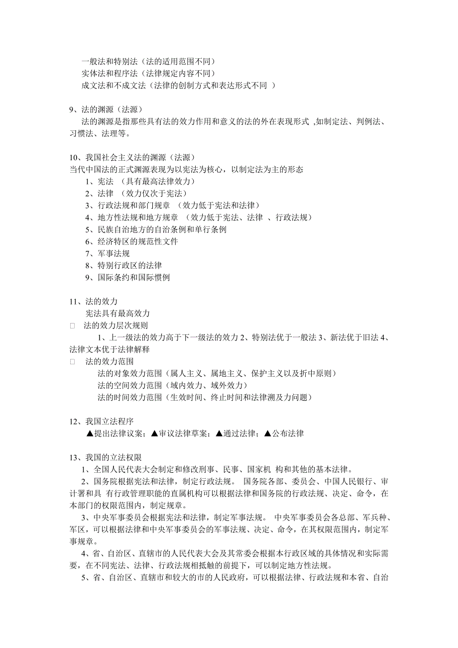 法学导论复习资料整理_第2页