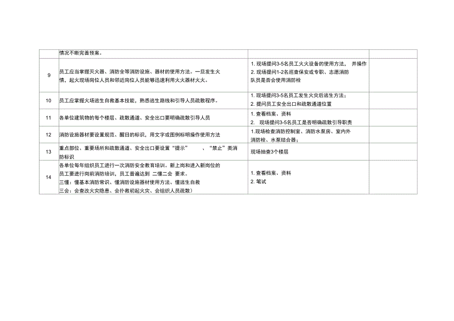 首都机场宾馆安全检查项目_第3页