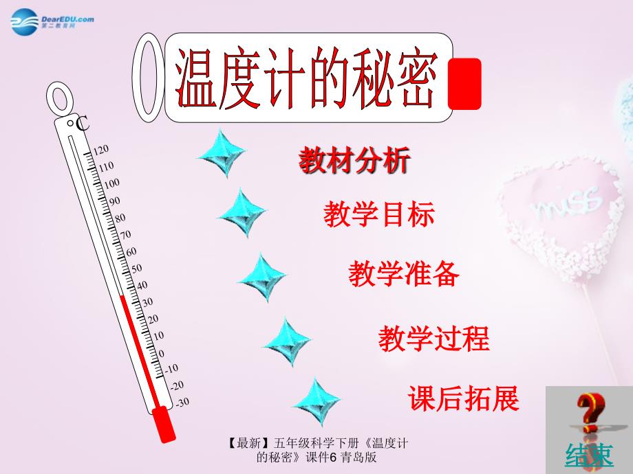 最新五年级科学下册温度计的秘密课件6青岛版_第1页