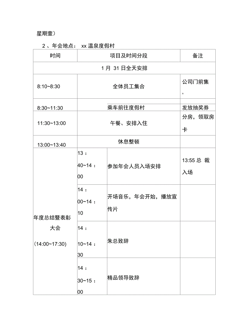 流程管理年会流程手册_第3页