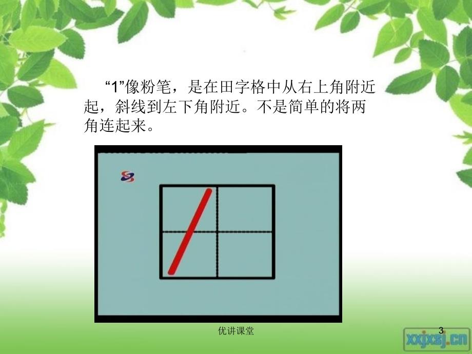 田字格书写数字沐风教学_第3页