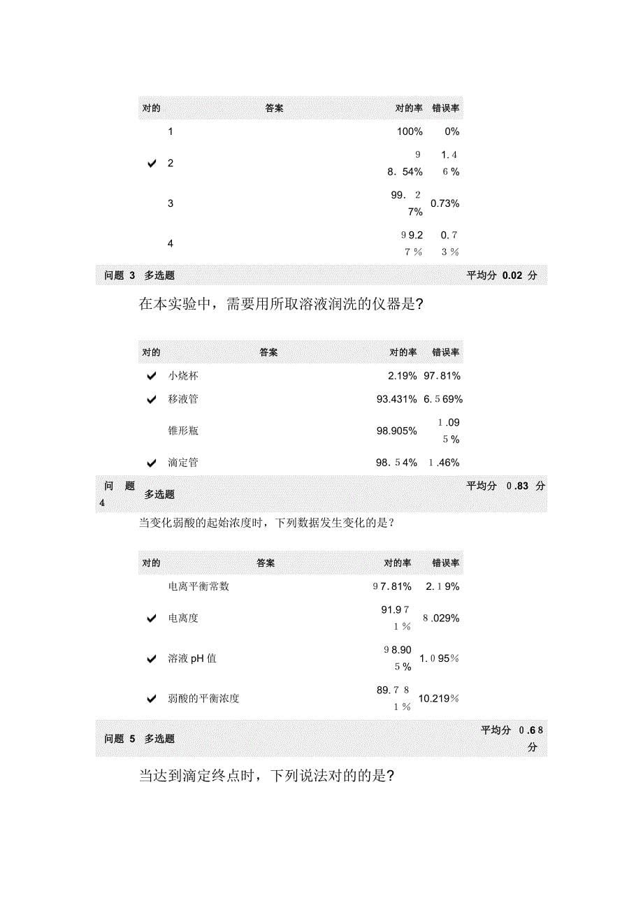 北京大学普化实验预习题_第5页