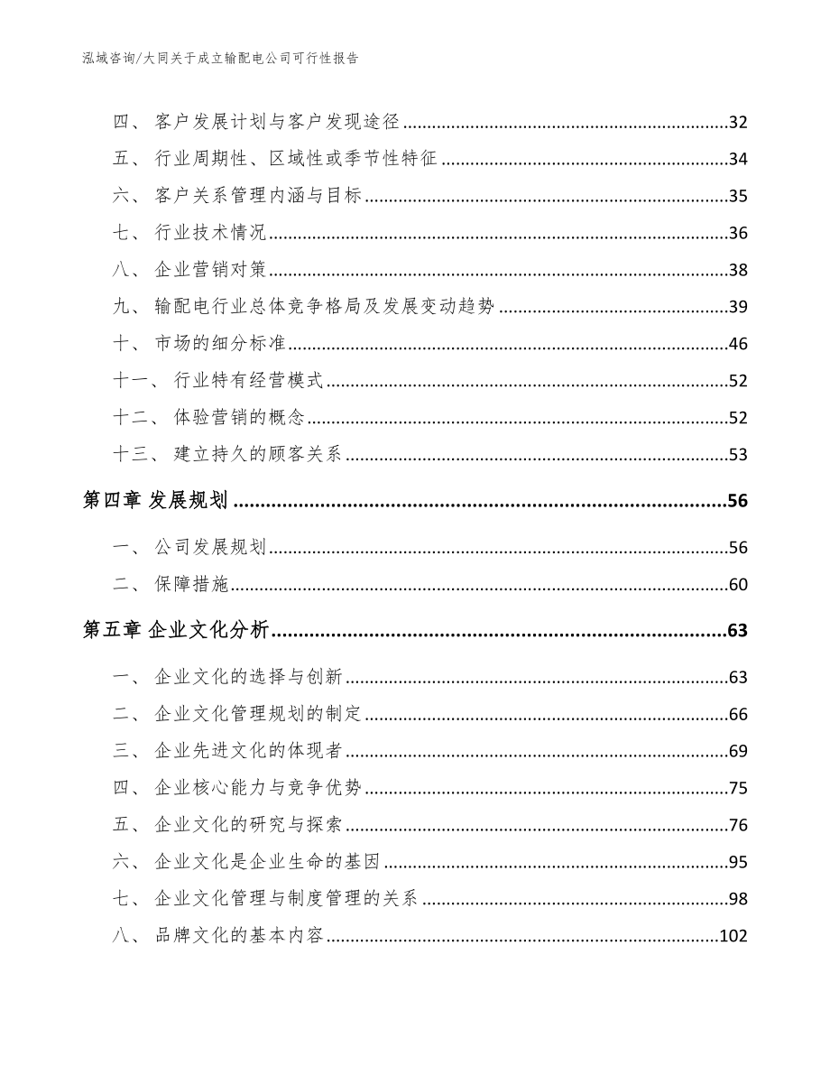 大同关于成立输配电公司可行性报告【范文】_第3页