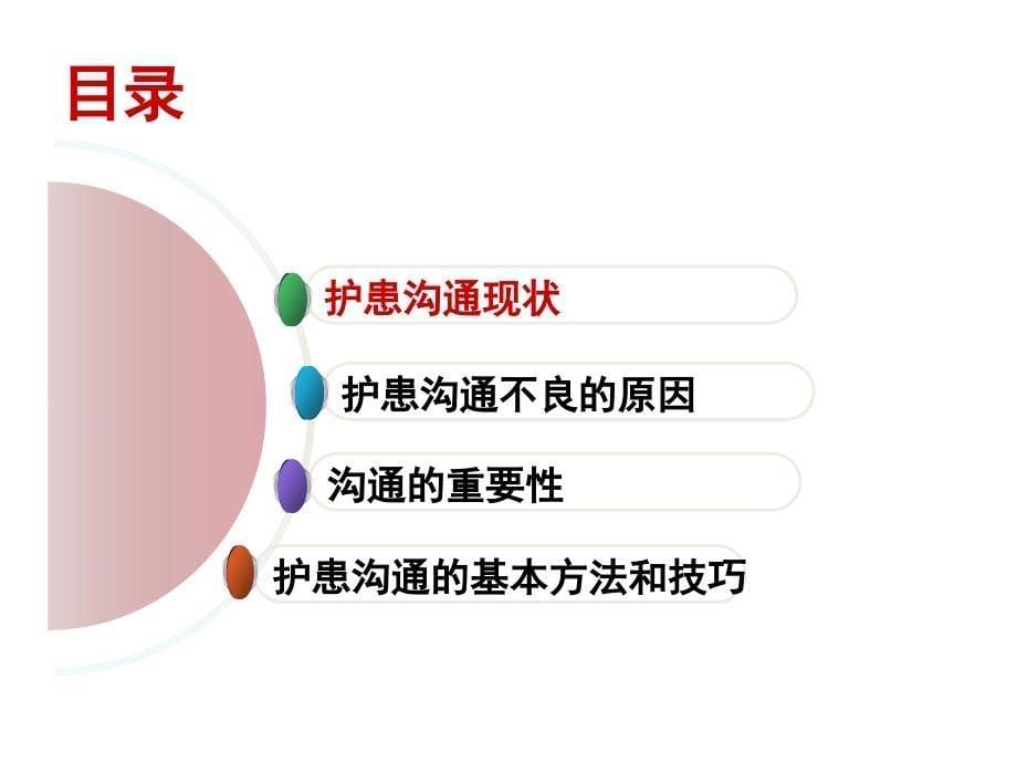 沟通技巧在优质护理工作中的运用PPT通用课件_第5页