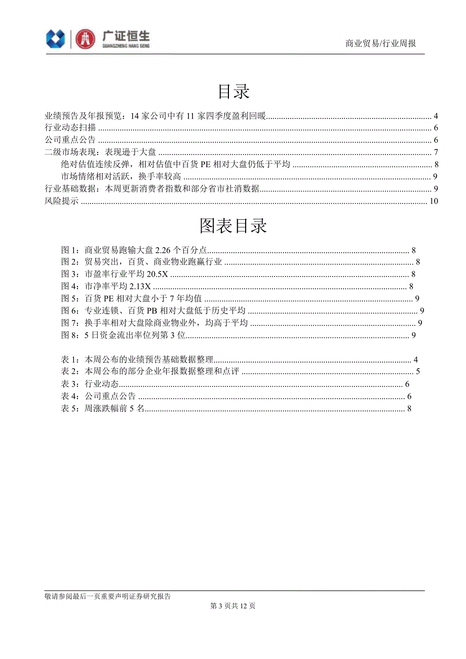 商业贸易行业周报市场防御性渐浓继续关注年报季报130304_第3页