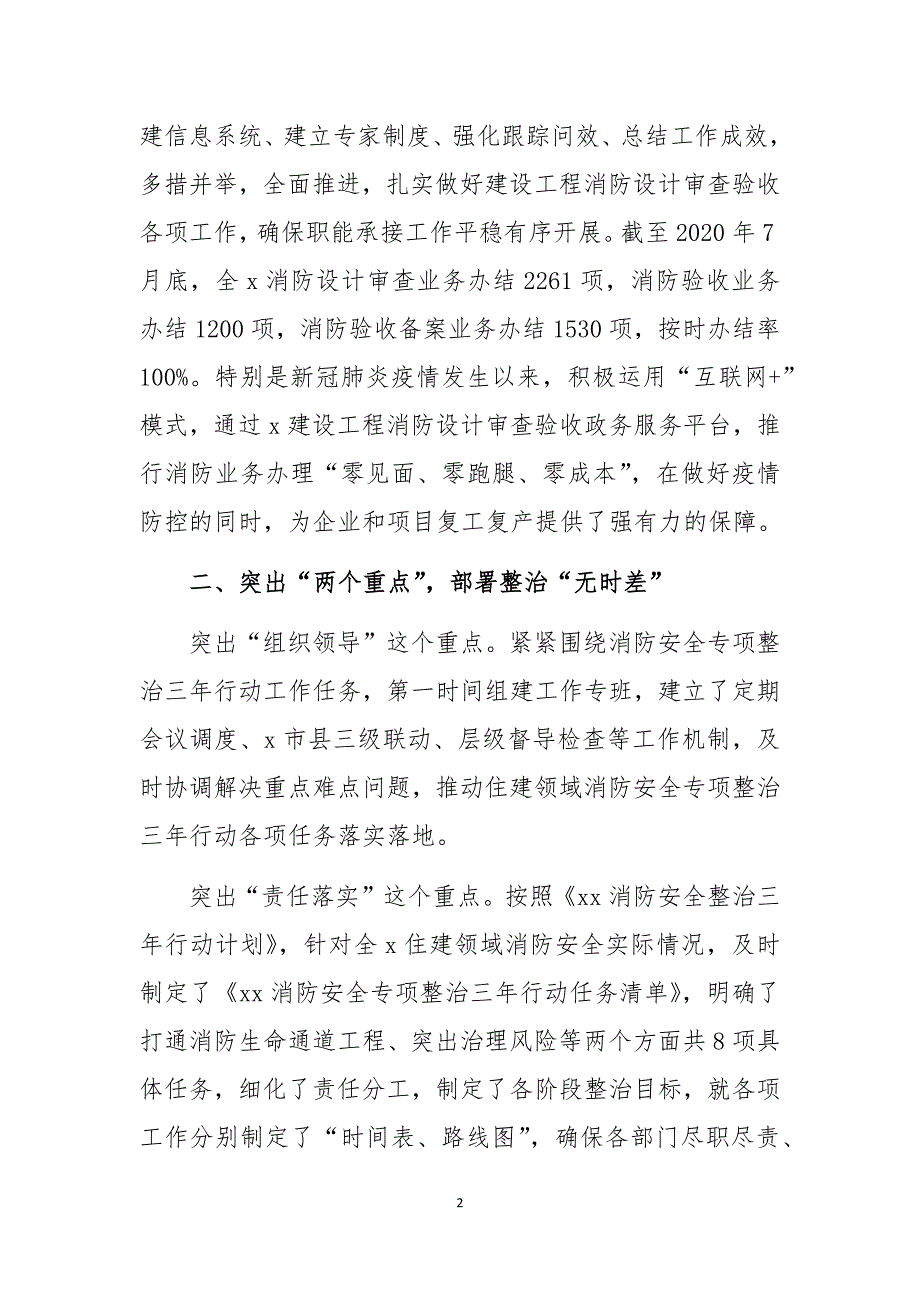 2020年住建局消防安全专项整治三年行动工作总结情况汇报4_第2页