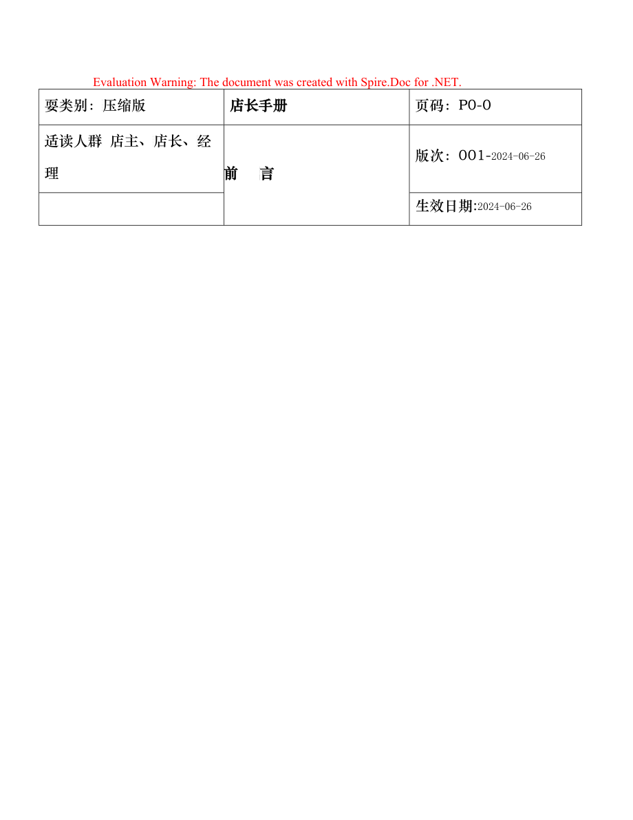 店长日常运营管理手册_第1页