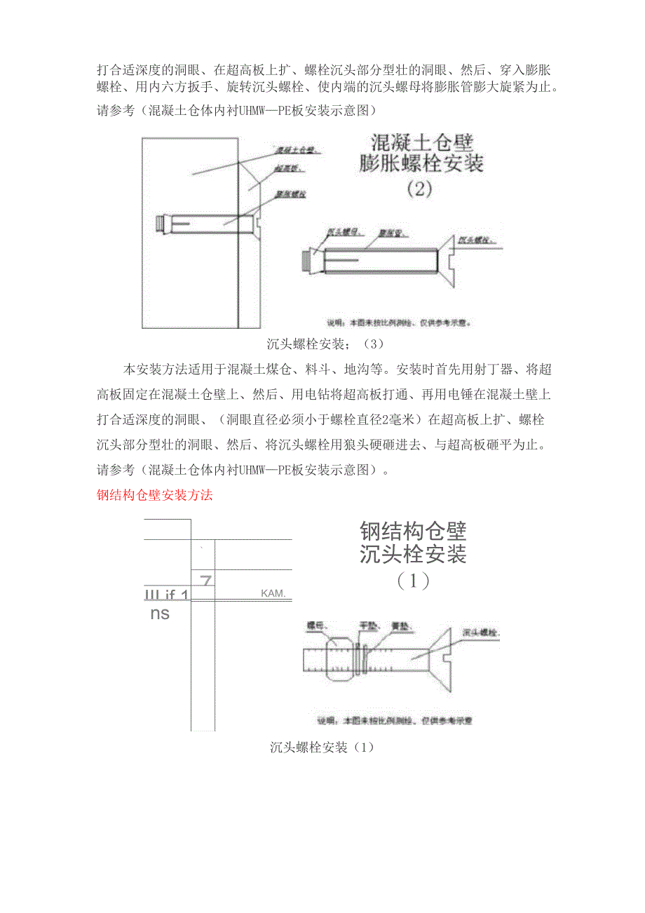 超高分子量聚乙烯衬板及其安装方法_第2页