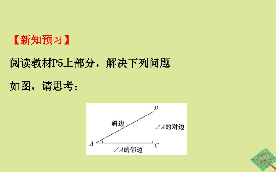 2020版九年级数学下册 第一章 直角三角形的边角关系 1.1 锐角三角函数（第2课时）课件 （新版）北师大版_第3页