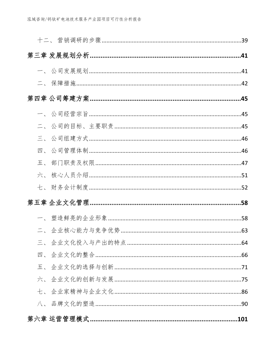 钙钛矿电池技术服务产业园项目可行性分析报告【模板参考】_第3页