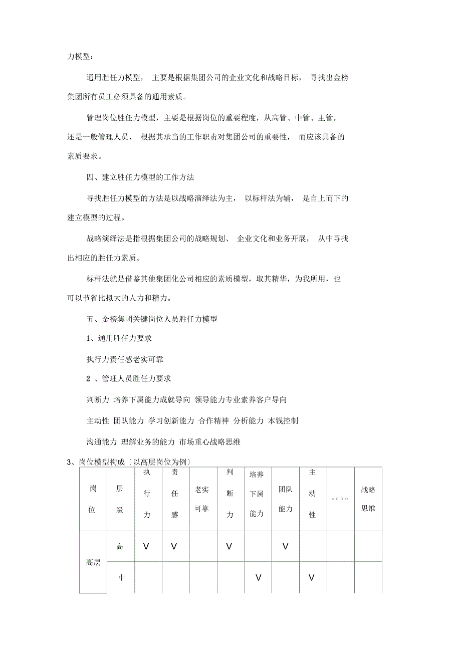 构建岗位胜任力模型工作与方案_第3页