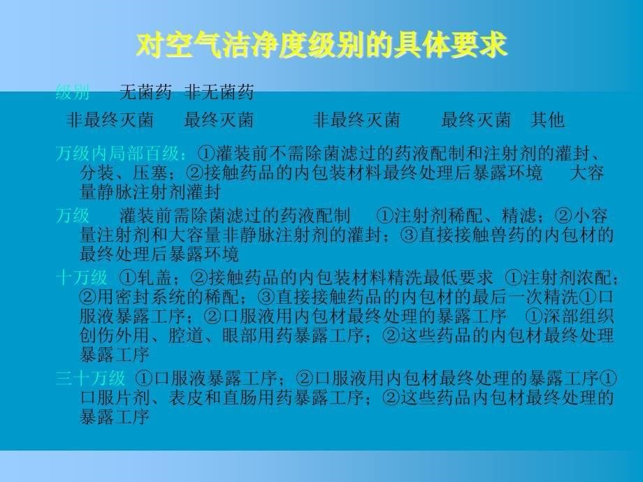 GMP培训材料之六厂房设施及设备管理_第5页