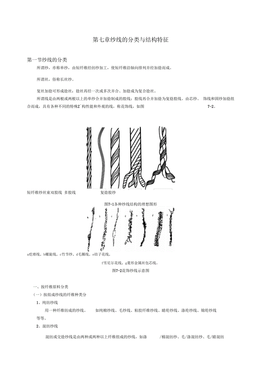 纱线的分类与结构特征_第2页