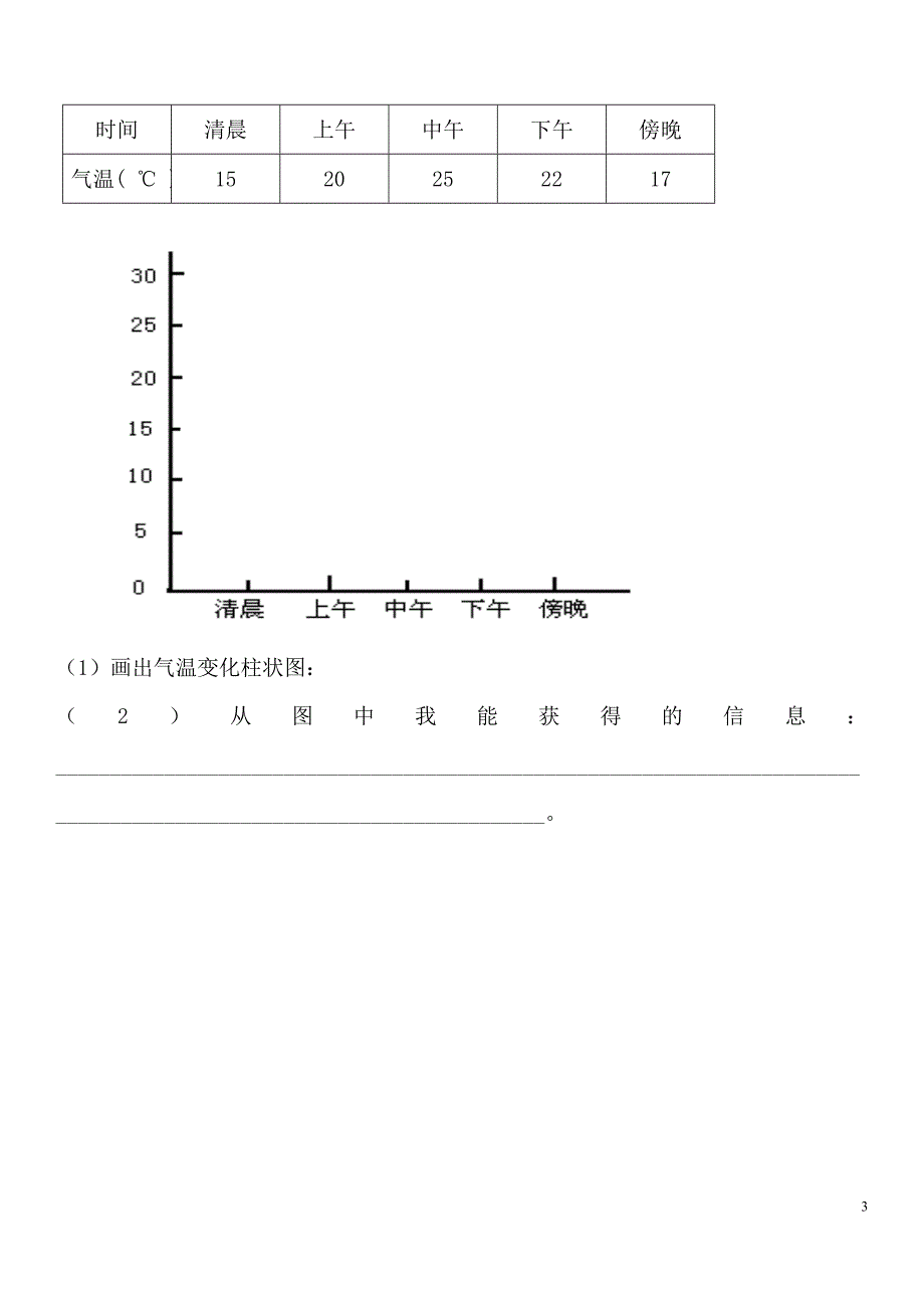 小学科学四年级上《天气》单元测试_第3页