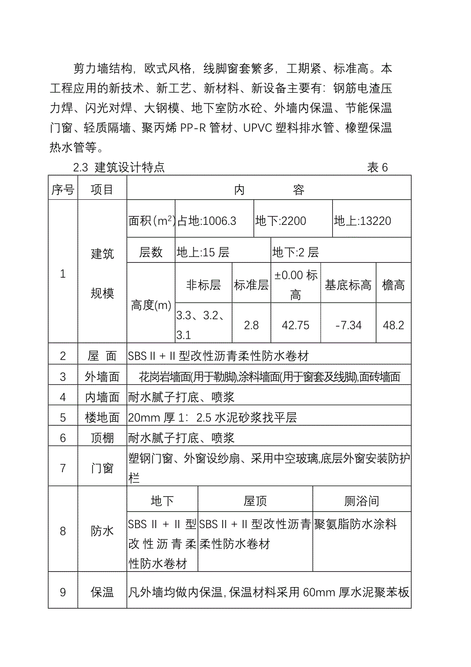 清芷园13号楼施组施工组织设计方案_第4页