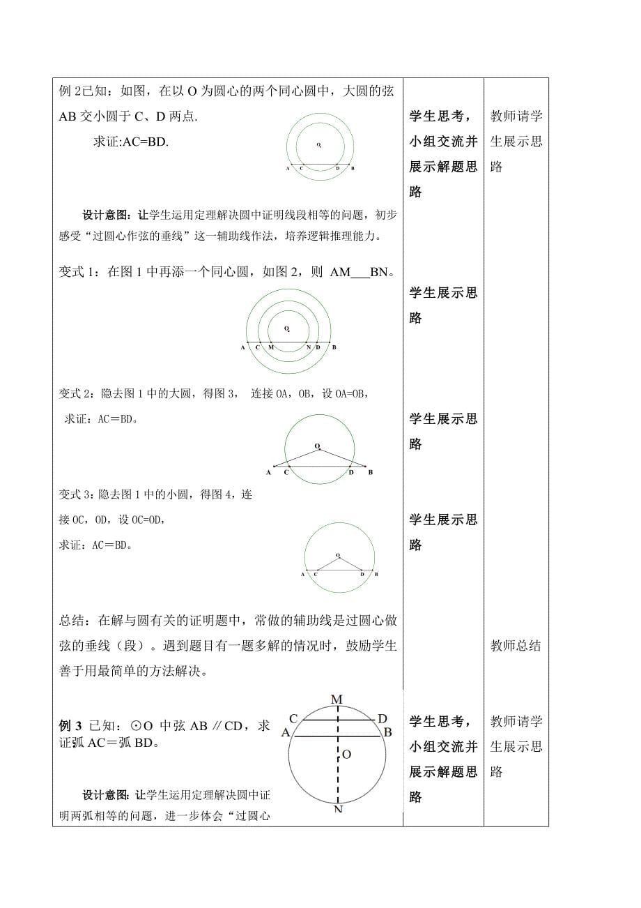 垂径定理优质课教学设计_第5页