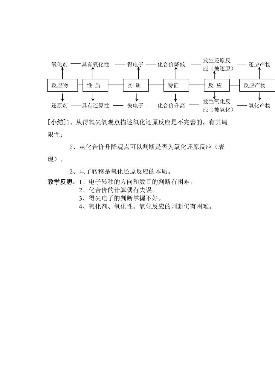 氧化还原反应教案_第5页