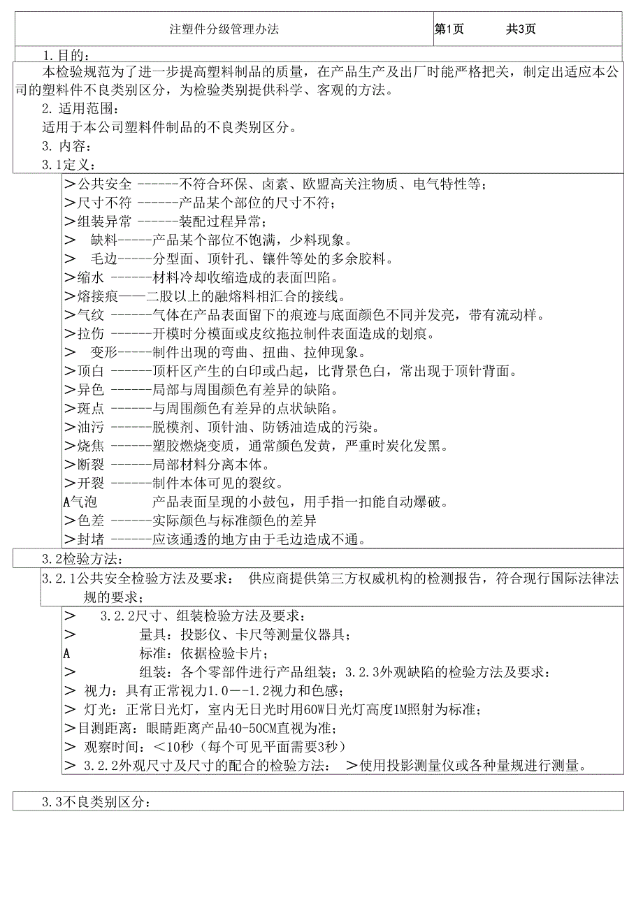 注塑件分级管理办法_第2页