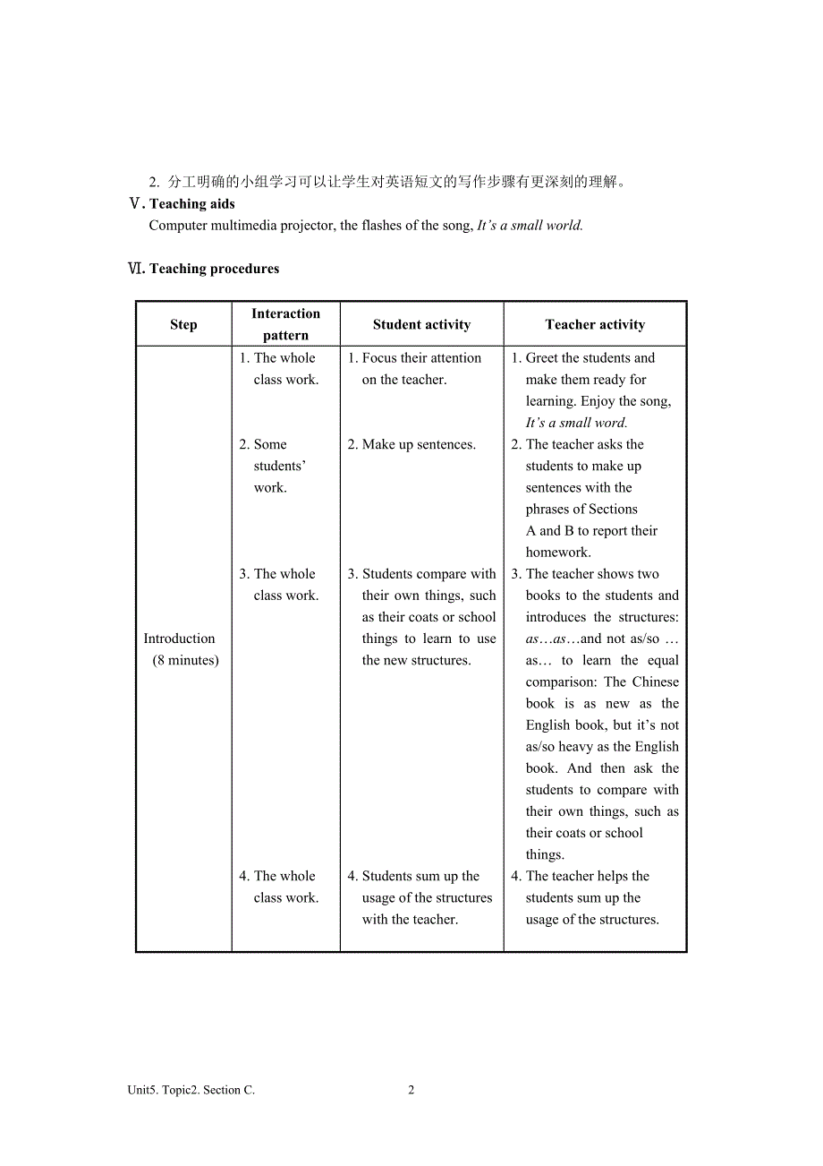 八下教案设计unit5topic2sectionC_第2页