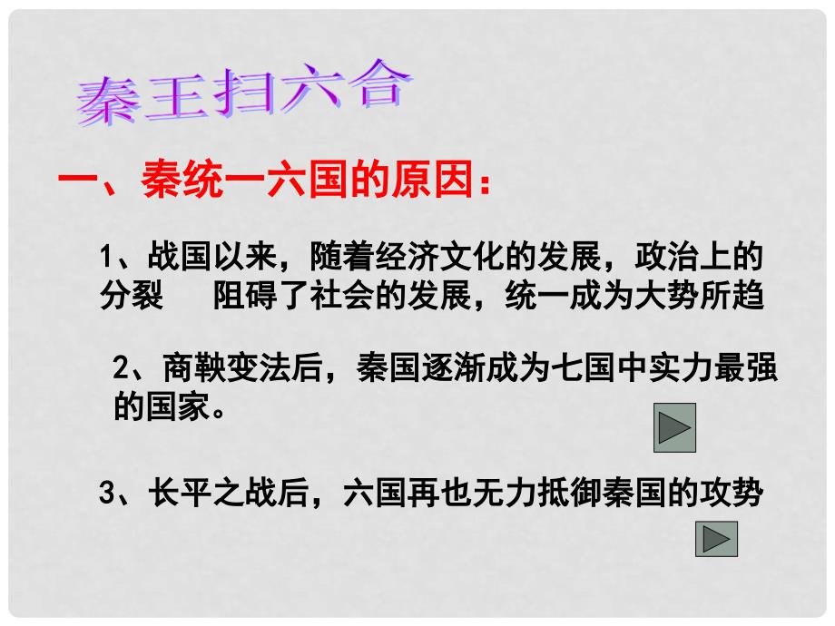 江苏省镇江市七年级历史上册 秦帝国的兴亡精品课件 北师大版_第3页