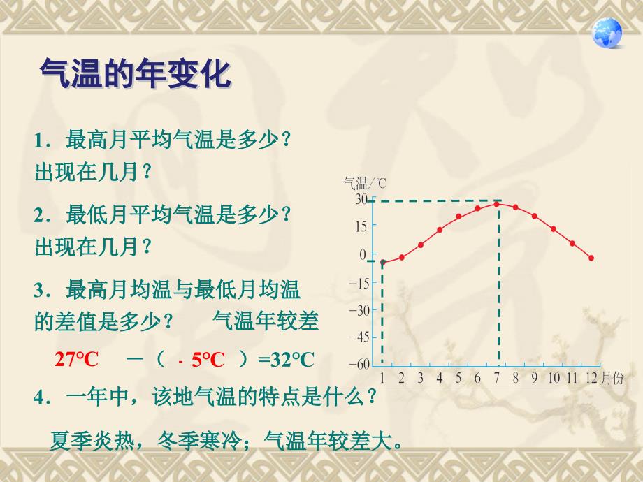 世界气温分布及等温线的判读_第3页