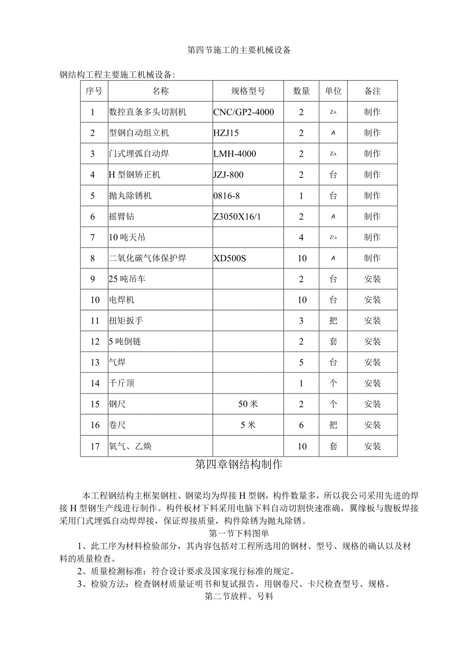 钢结构施工组织设计_第3页