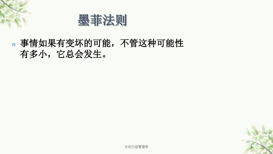 文化行政管理学课件_第4页