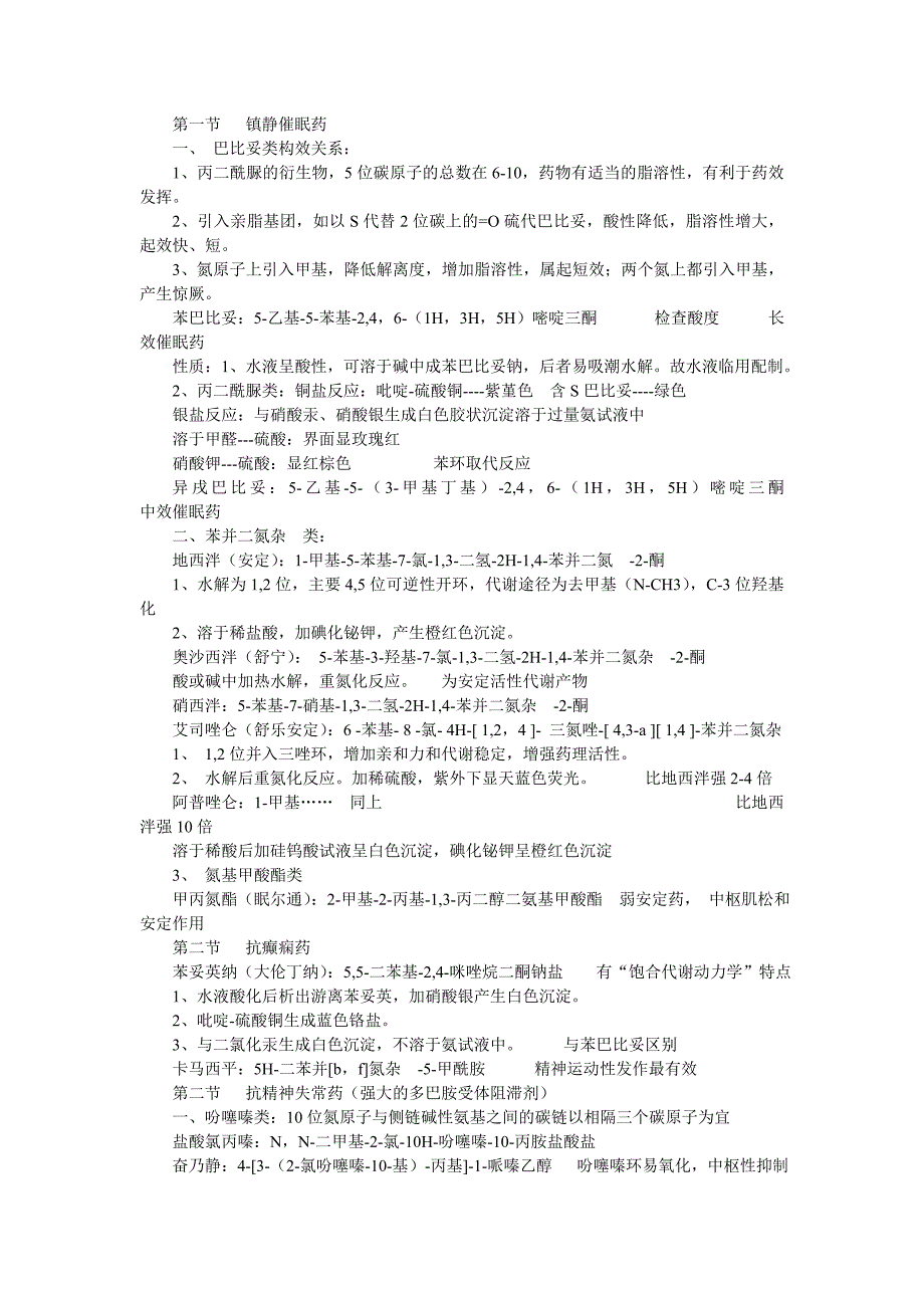 执业药师考试专业课四科笔记药化_第2页