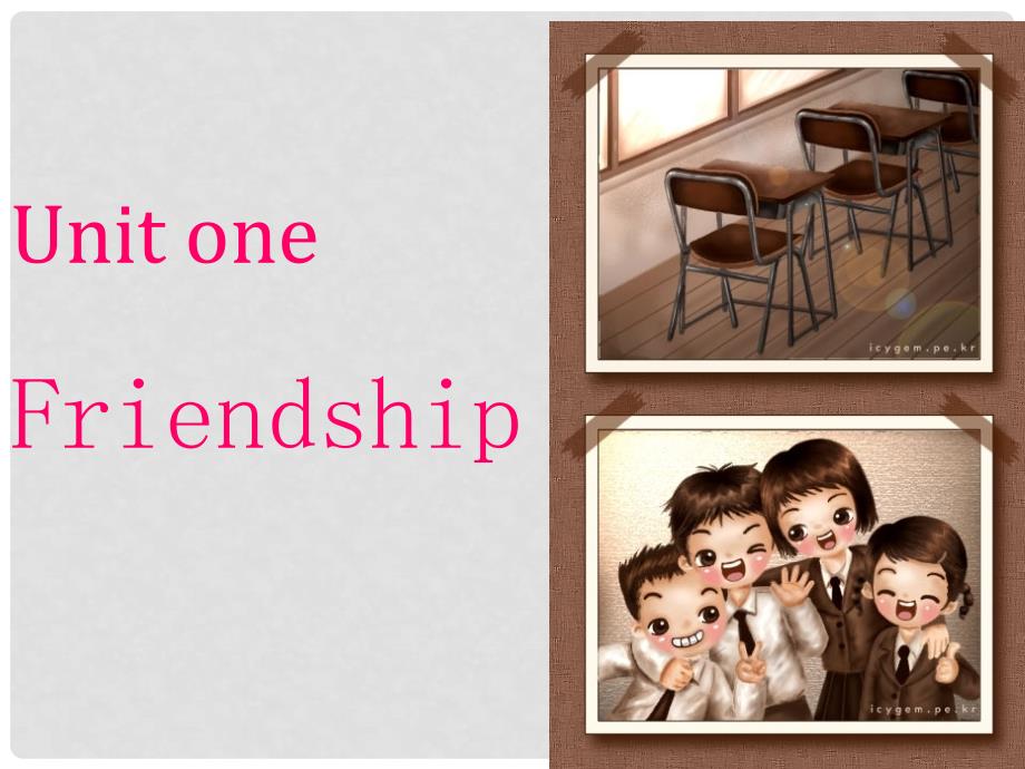 高中英语 Unit1《friendship》Reading comprehension课件 新人教版必修1_第1页