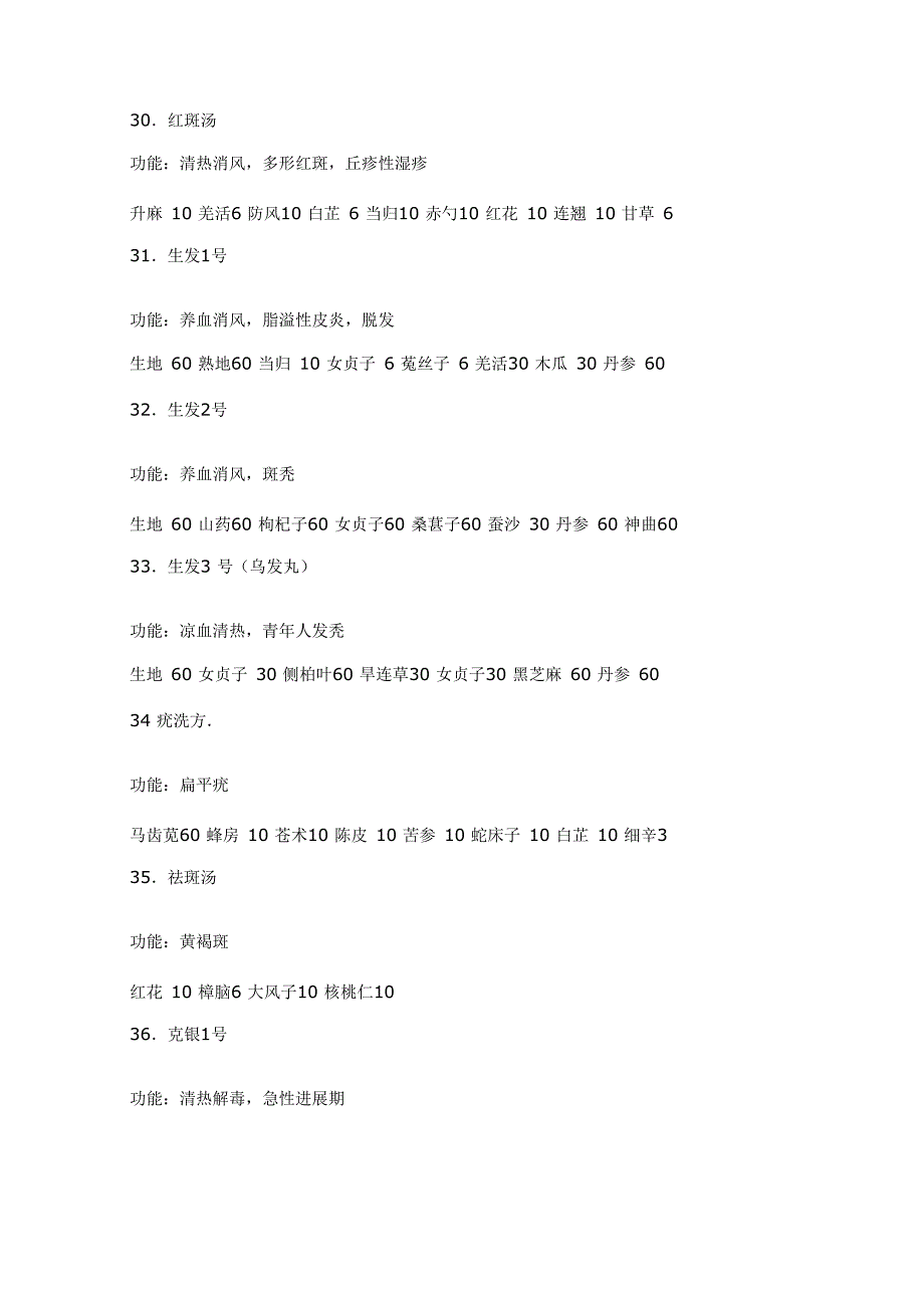 一些皮肤疾病处方_第5页