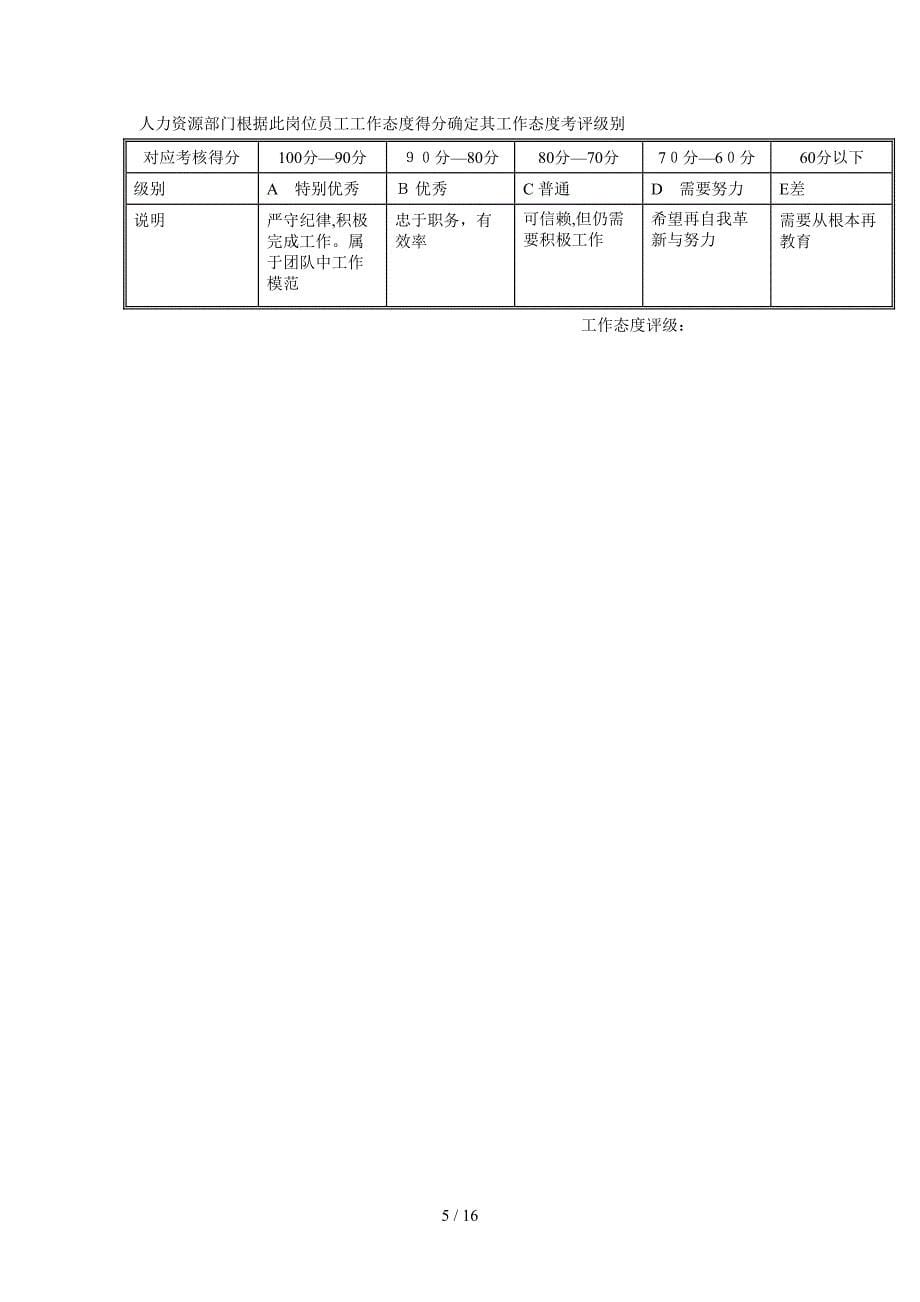 某高科技公司绩效考评表_第5页