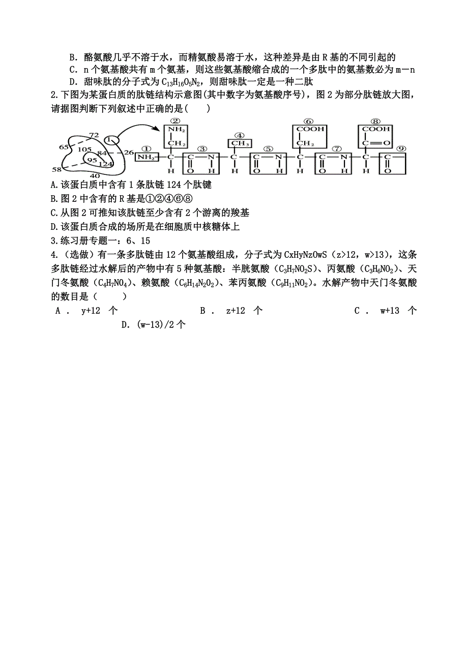 蛋白质一轮复习_第4页