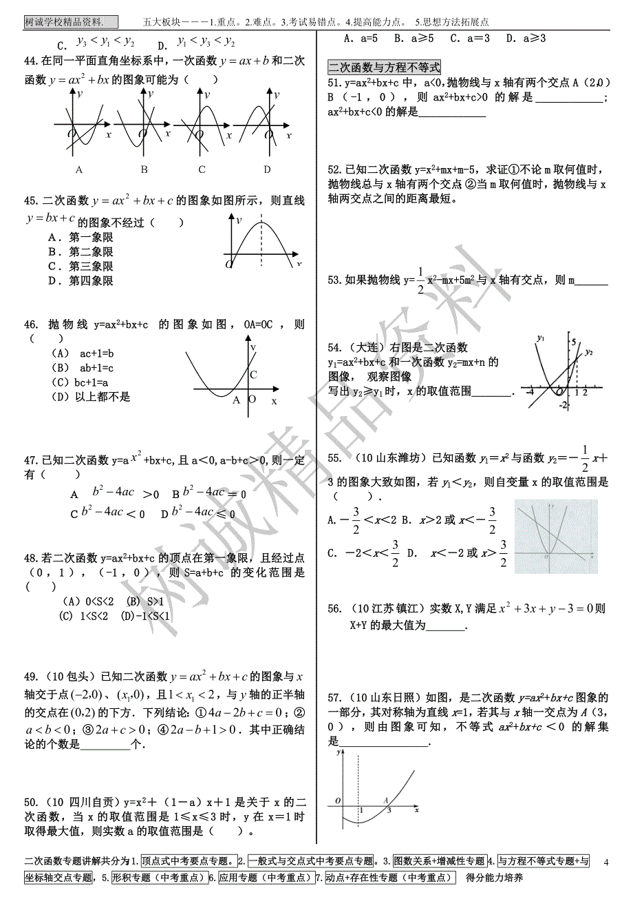 二次函数树诚培优100题突破.doc_第4页