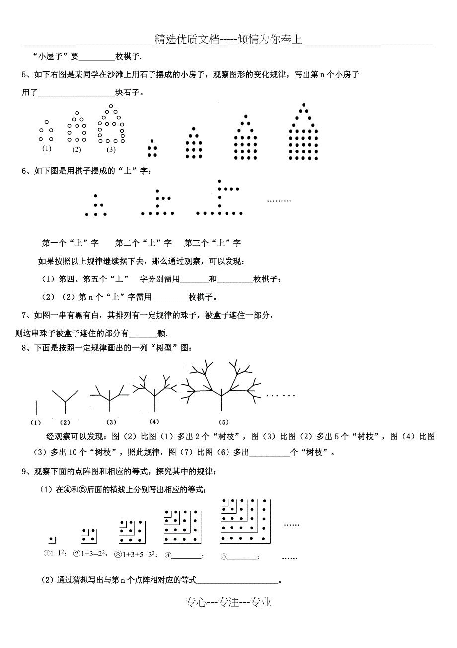 初一数学找规律题讲解【重点】_第3页