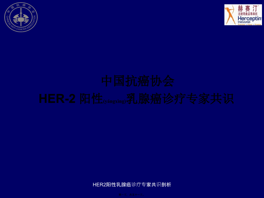 HER2阳性乳腺癌诊疗专家共识剖析课件_第1页