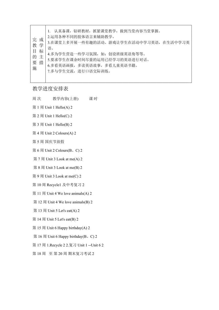 2014-2015学年第一学期学科教学计划.doc_第3页