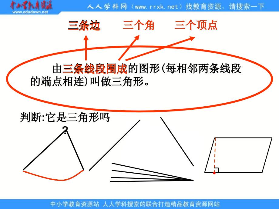 西师大版四年下认识三角形课件_第4页