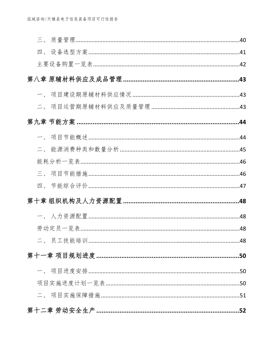 天镇县电子信息装备项目可行性报告参考范文_第4页