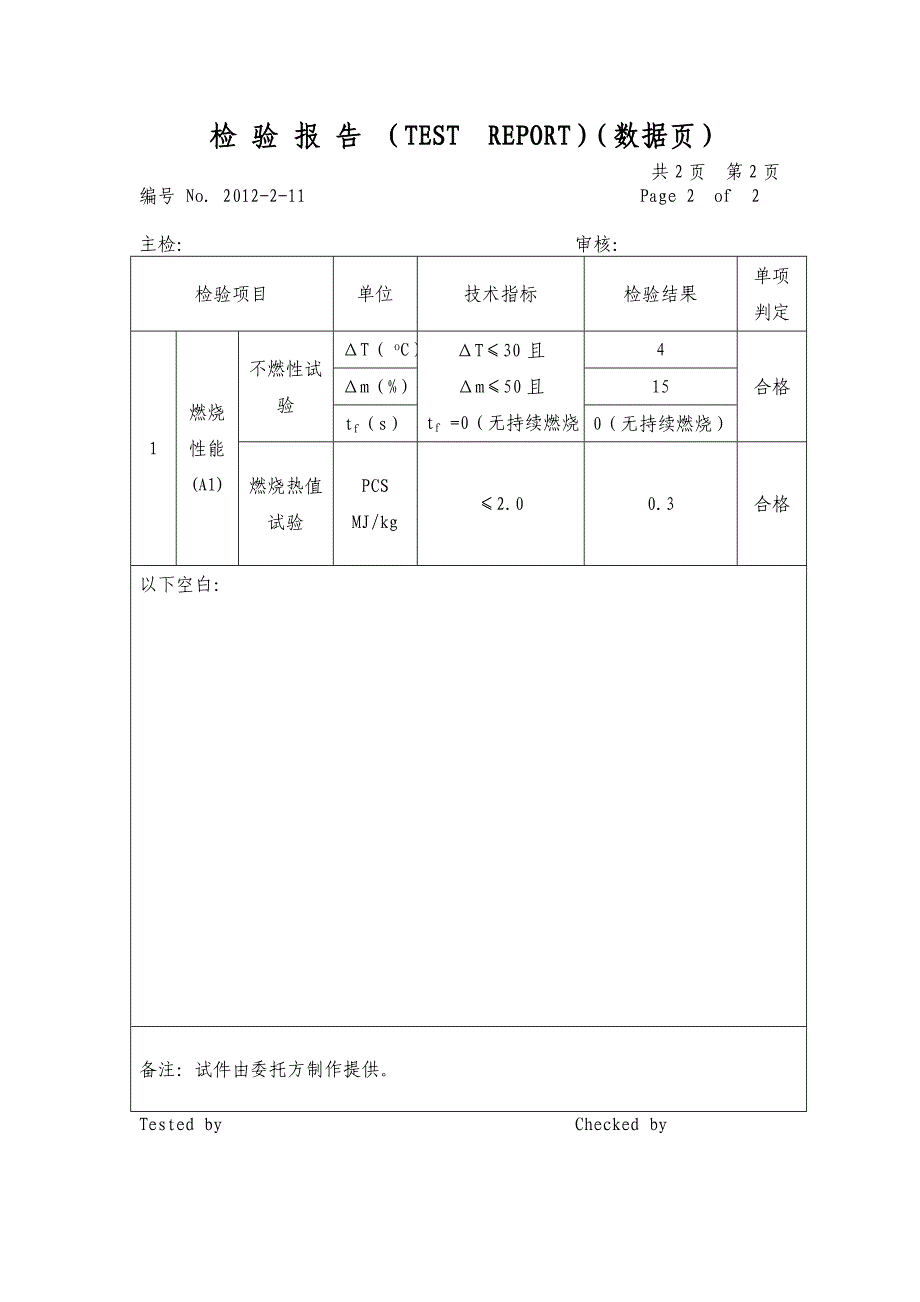 石膏板A1级燃烧性能报告_第4页