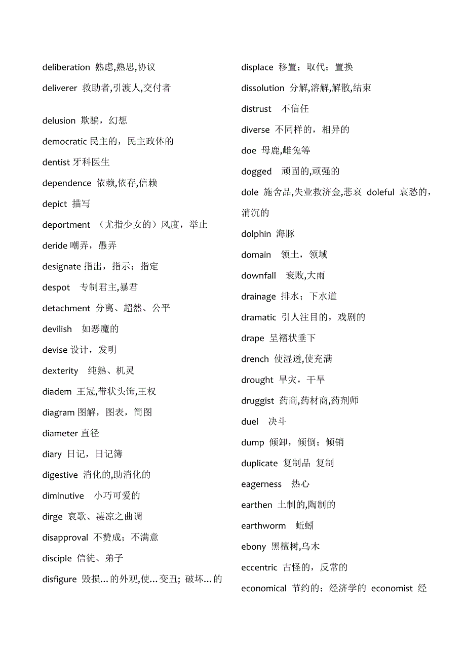 2023年专业八级词汇表.doc_第3页