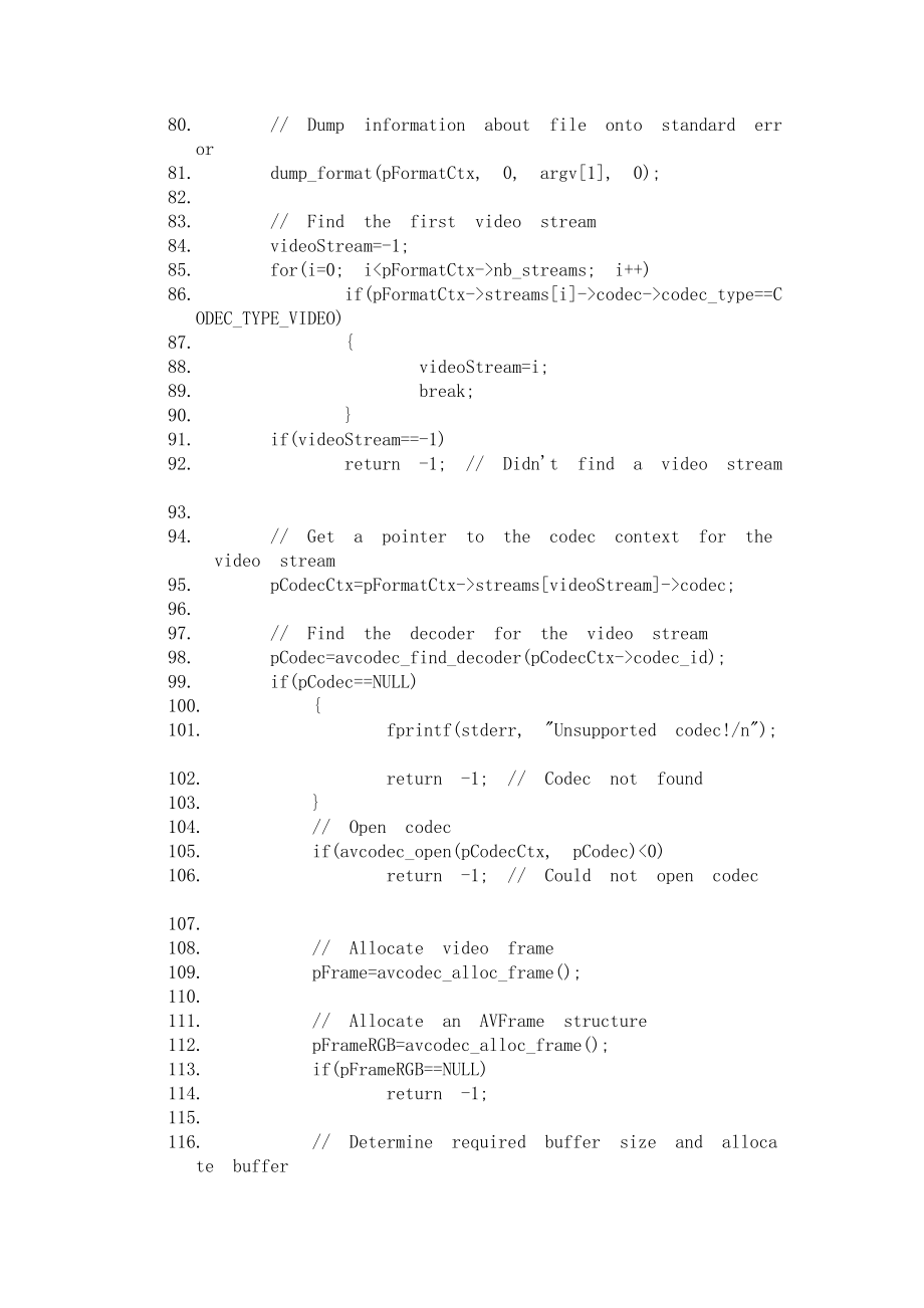 ffmpeg+sdl教程=编写一个简单的播放器_第4页