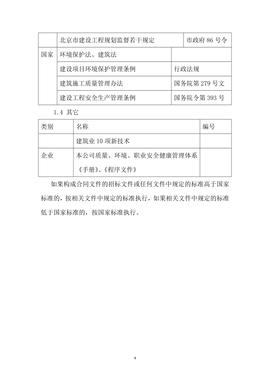 （精选施工方案大全）食堂改造施工方案_第4页