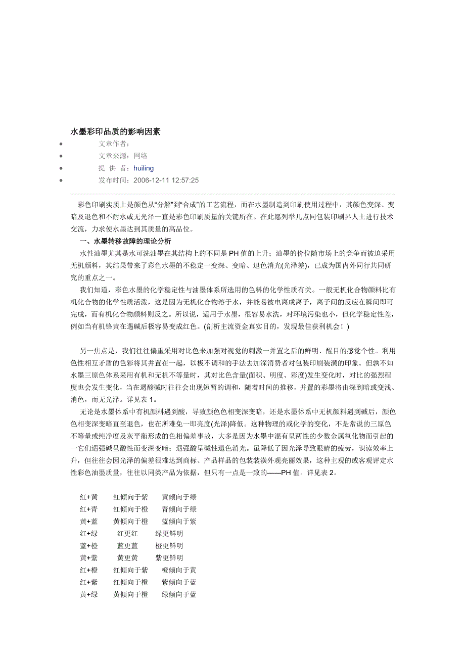 水墨彩印品质的影响因素.doc_第1页