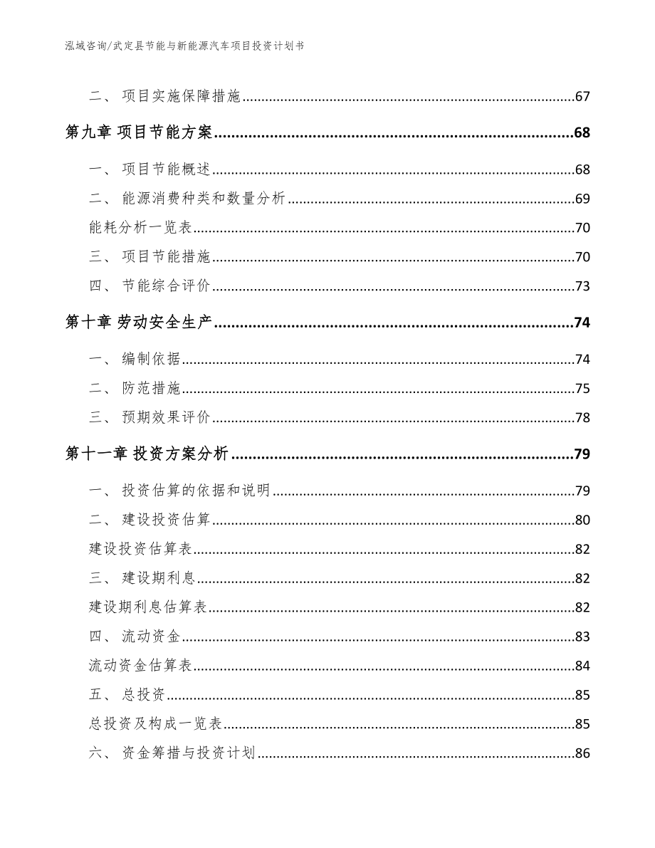 武定县节能与新能源汽车项目投资计划书（模板范本）_第4页