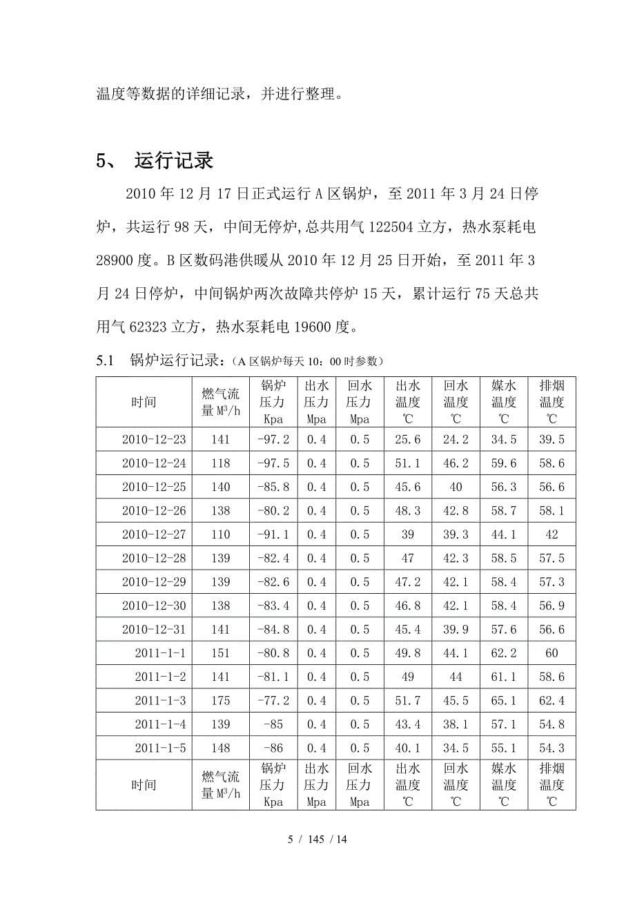 锅炉运行报告_第5页