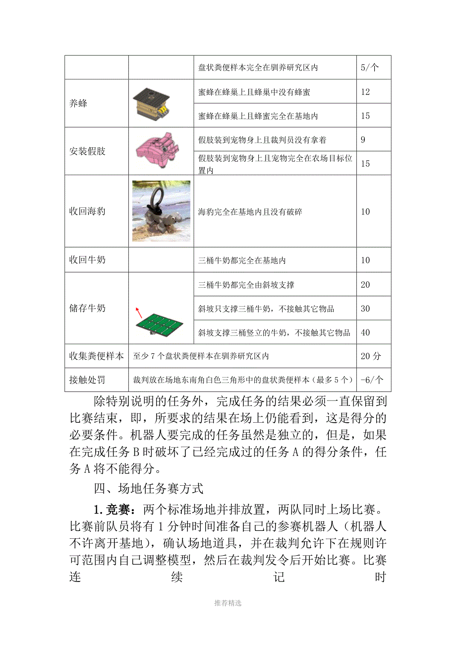 西觅亚FLL工程挑战赛——“动物之友”竞赛规则_第3页