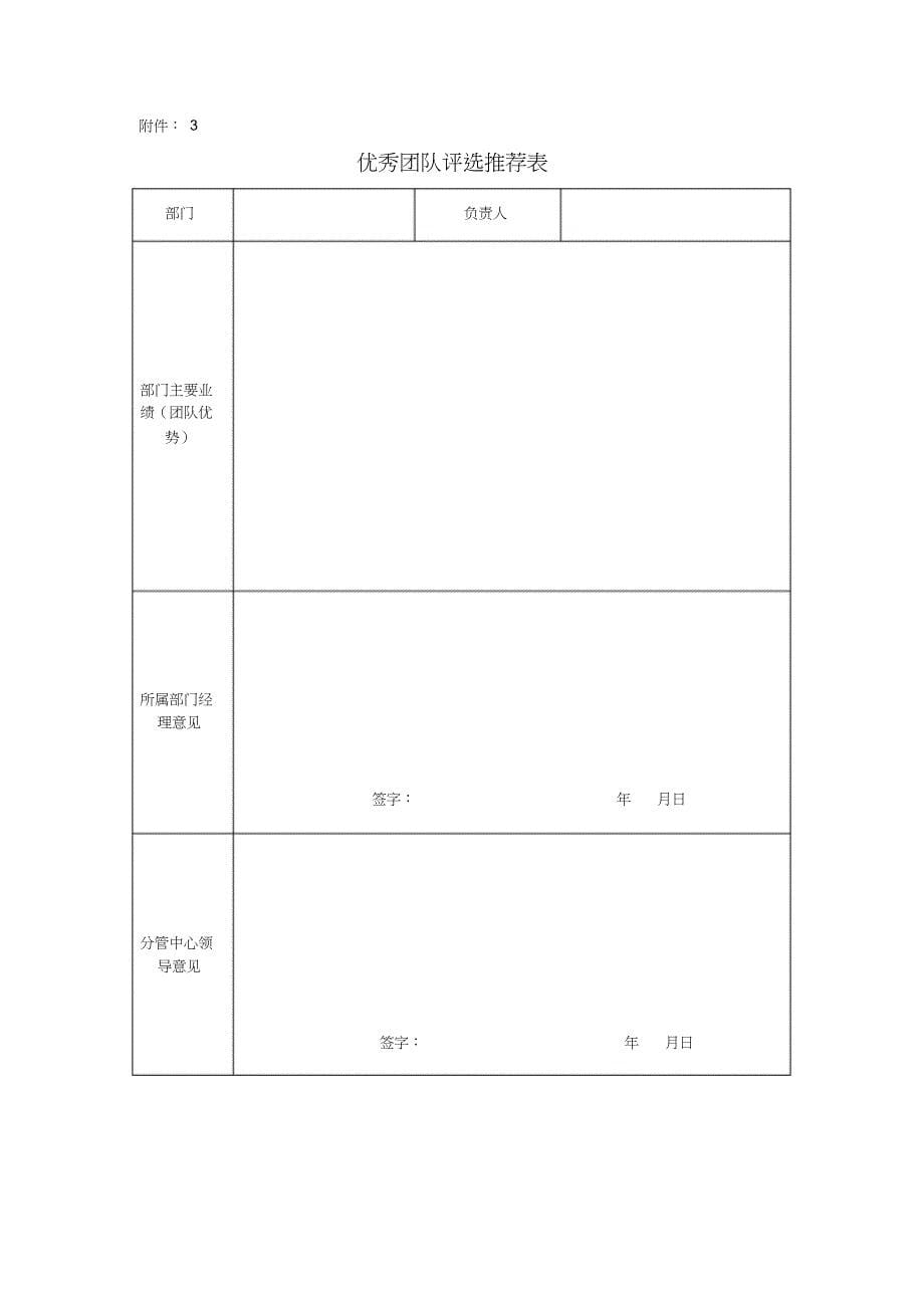 公司年度优秀员工评比方案（完整版）_第5页