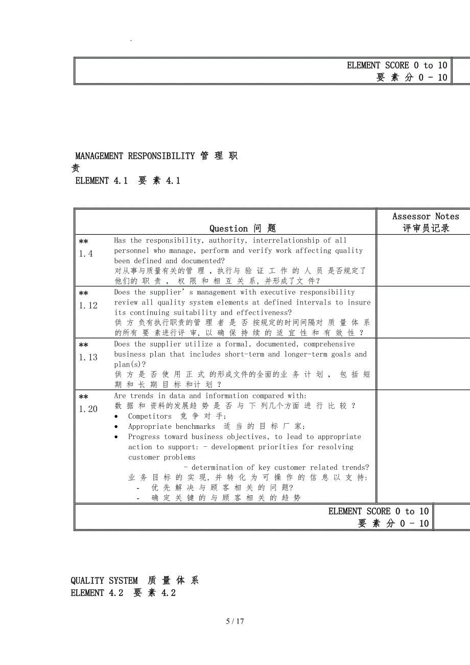 潜在供方评审报告探讨_第5页