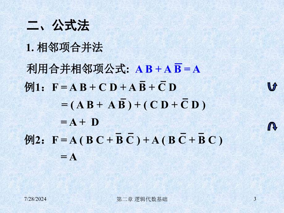 公式化简最小项表达式.ppt_第3页