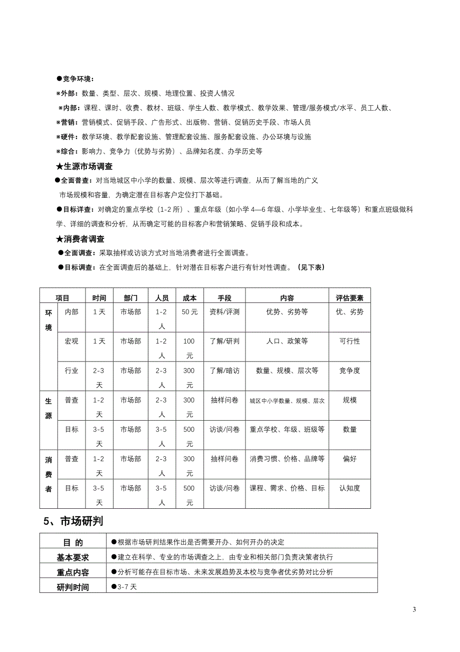 培训机构运营流程的方案八项方案_第3页